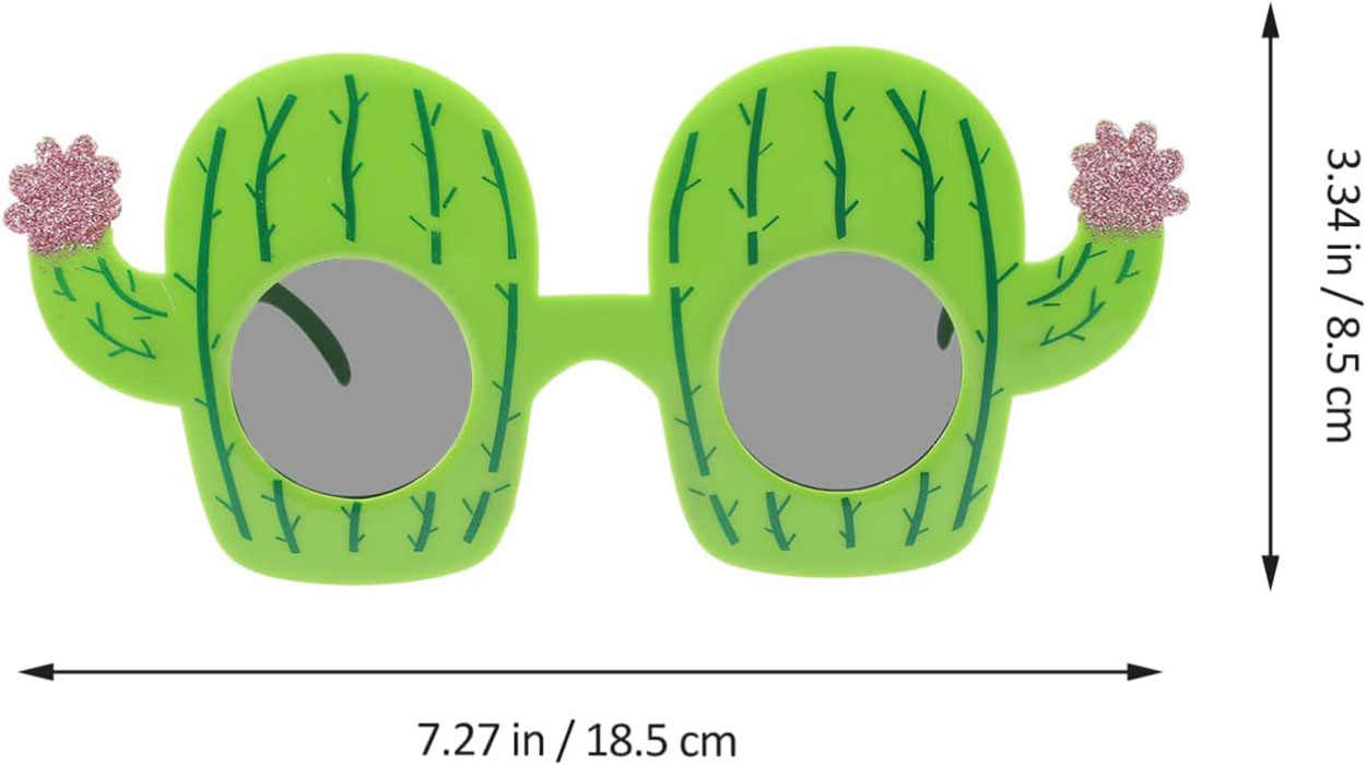 Kaktüs Temalı Hawaii Yaz Partisi Gözlüğü 8.5x18.5 cm (4812) Kaktüs Temalı Hawaii Yaz Partisi Gözlüğü 8.5x18.5 cm (4812)