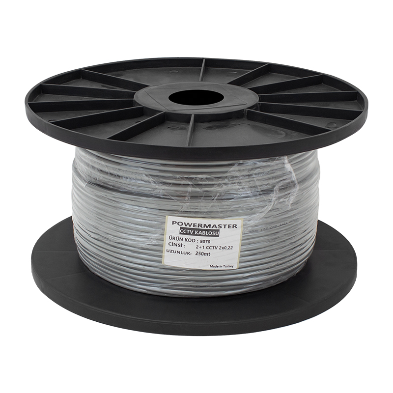 KAMERA KABLOSU CCTV CCA 2+1 X 0.22 250 METRE (4812)