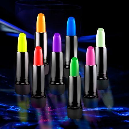 Karanlıkta Parlayan Yanan UV Neon Ruj Yüz Boyama 6 Adet 6 Renk (4812) Karanlıkta Parlayan Yanan UV Neon Ruj Yüz Boyama 6 Adet 6 Renk (4812)