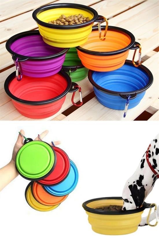 Katlanabilir Kedi Köpek Mama ve Su Kabı Köpek Oyuncağı (4812) Katlanabilir Kedi Köpek Mama ve Su Kabı Köpek Oyuncağı (4812)