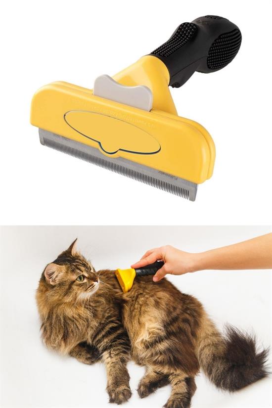 Kedi ve Köpekler İçin Kısa Tüylü Köpek Tarağı Tüy Toplayıcı Tarak Large (4812)