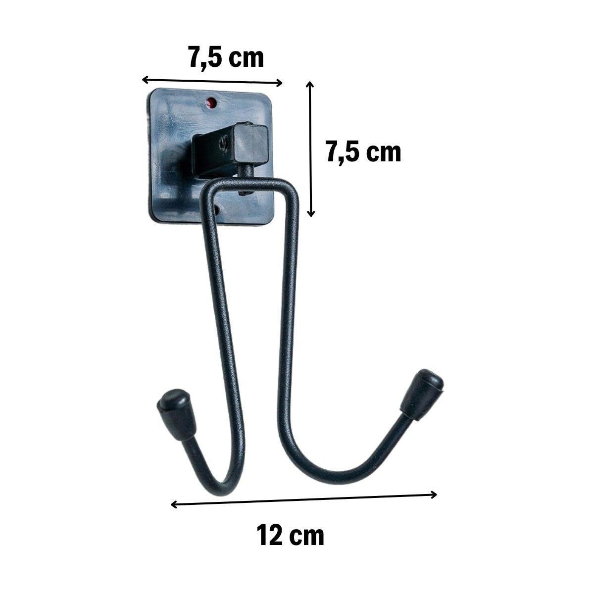 Kendiliğinden Yapışkanlı Siyah Paslanmaz Metal Bornoz ve Havlu Askılığı (4812) Kendiliğinden Yapışkanlı Siyah Paslanmaz Metal Bornoz ve Havlu Askılığı (4812)