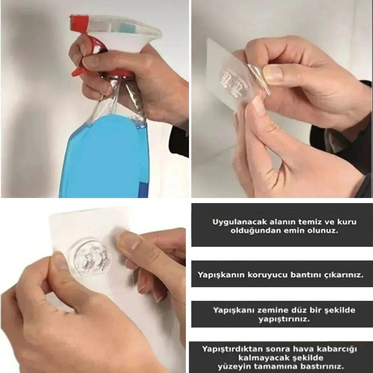 Kendiliğinden Yapışkanlı Tuvalet Kağıdı Tutacağı ve Yedek Raf - Siyah Modern Metal Tasarım (4812) Kendiliğinden Yapışkanlı Tuvalet Kağıdı Tutacağı ve Yedek Raf - Siyah Modern Metal Tasarım (4812)