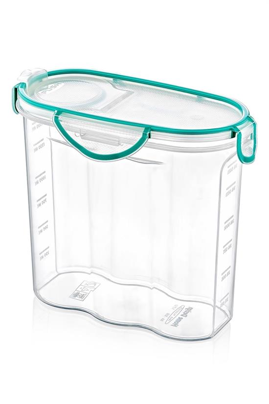 Kilitli Kapaklı Contalı Hava,Su Sıvı Geçirmez 1,7 Litre Erzak Saklama Kabı-SA585 (4812) Kilitli Kapaklı Contalı Hava,Su Sıvı Geçirmez 1,7 Litre Erzak Saklama Kabı-SA585 (4812)