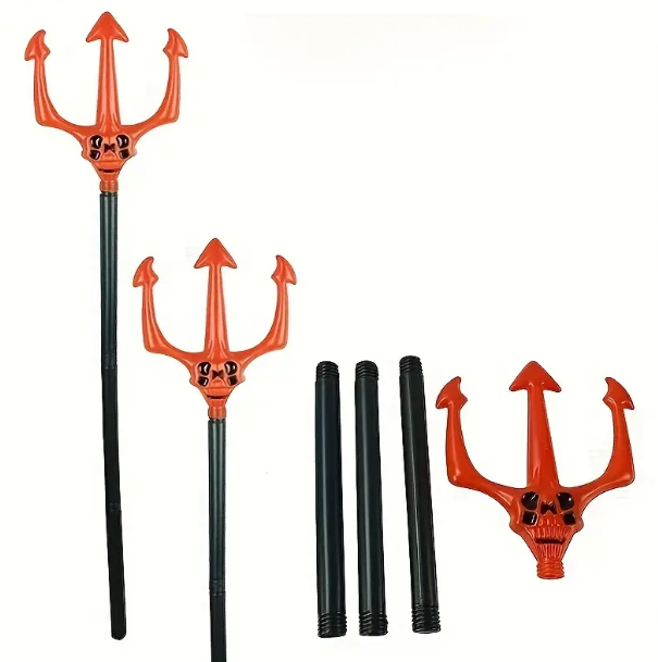 Kırmızı Renk Halloween Cadılar Bayramı Çatal 107 cm (4812) Kırmızı Renk Halloween Cadılar Bayramı Çatal 107 cm (4812)