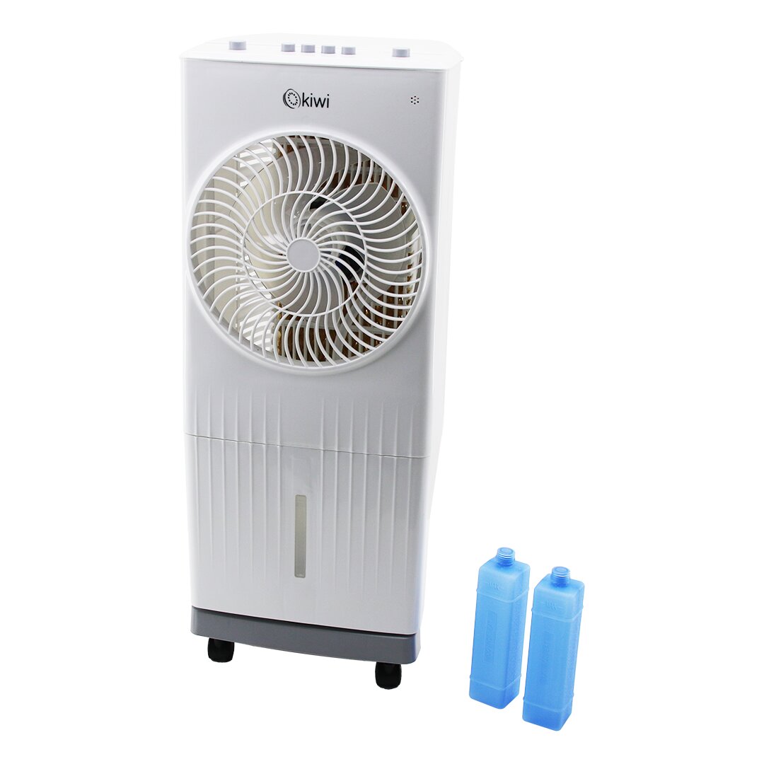KİWİ KFAN-7495 3İN1 HAVA SOĞUTUCU - TEMİZLEYİCİ - NEMLENDİRİCİ EVAPORATİF FAN TEKERLEKLİ 3-KADEME HIZ 5.5LT 60W (4812)