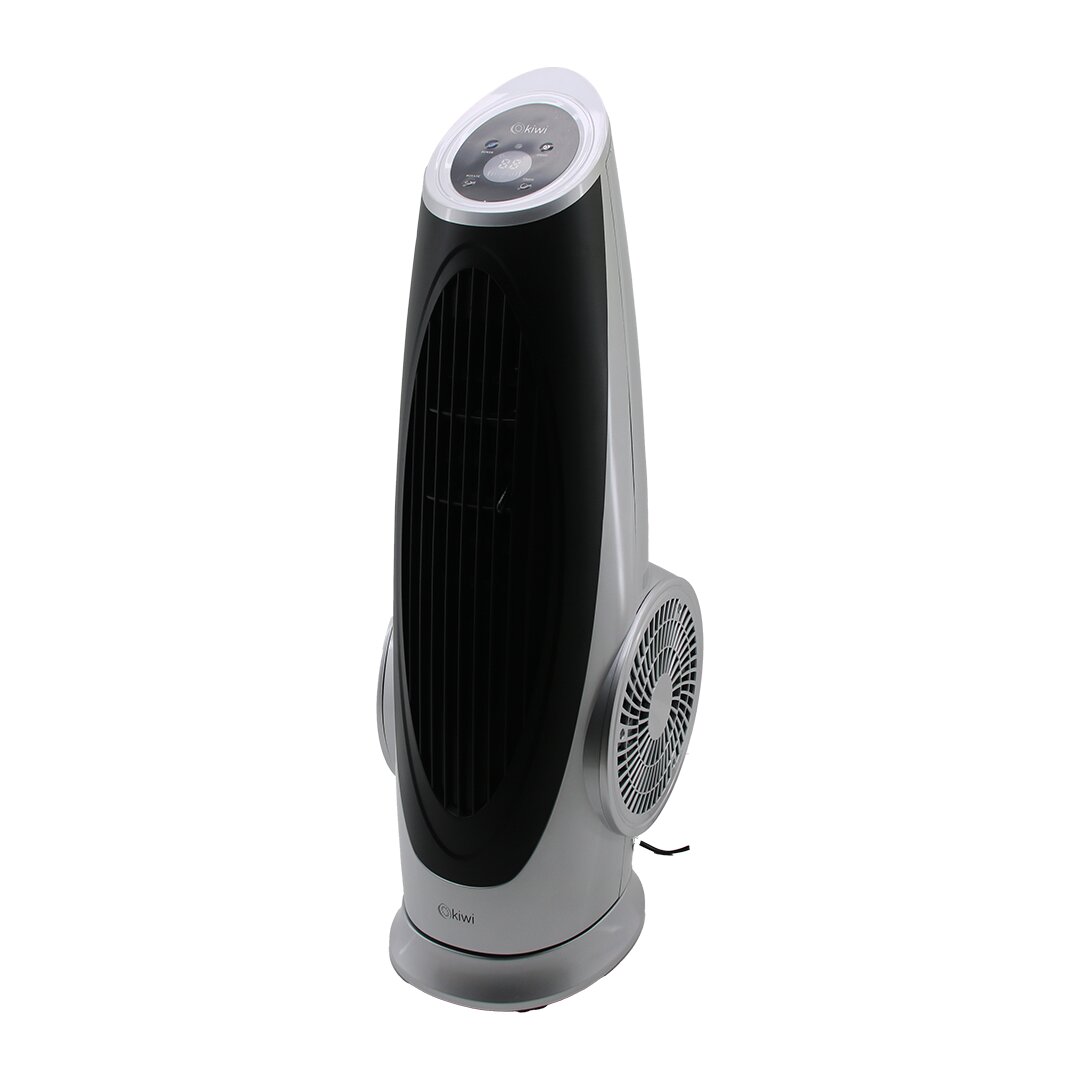 KİWİ KFAN-7690  KULE TİPİ   TURBO FAN VANTİLATÖR   KUMANDALI - DOKUNMATİK EKRAN  130W   3 KADEME HIZ   Y: 75CM (4812)