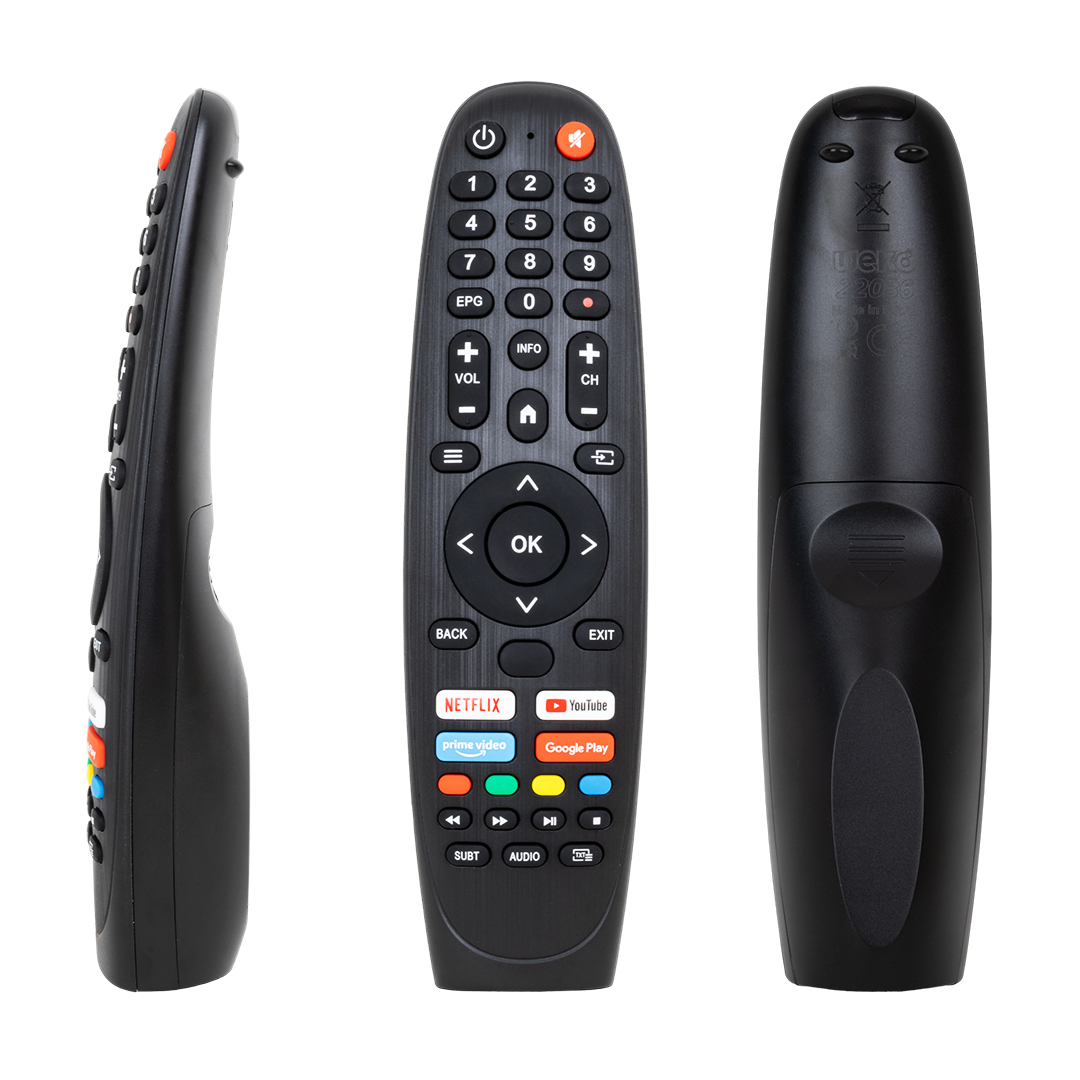 KL ONVO-PROFİLO-SABA NETFLIX-YOUTUBE-GOOGLE PLAY-PRIME VIDEO TUŞLU SES KOMUTSUZ LCD LED TV KUMANDA (4812)