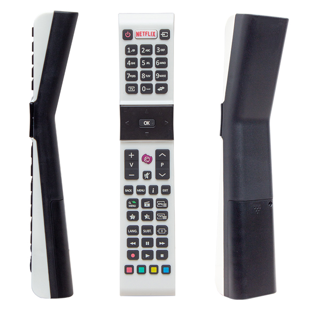 KL PROFİLO RCA49130 NETFLIX TUŞLU BEYAZ LCD-LED TV KUMANDA YAZISIZ * JVC * VESTEL * SANYO (4812)