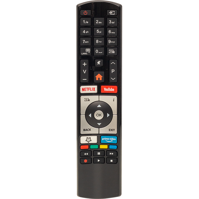 KL VESTEL RC4318P NETFLIX-YOUTUBE-PRİME VİDEO TUŞLU LCD-LED TV KUMANDA YAZISIZ (4812)
