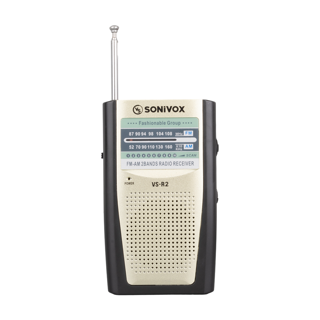 KREM RENK ANALOG RADYO VS-R2 (4812)