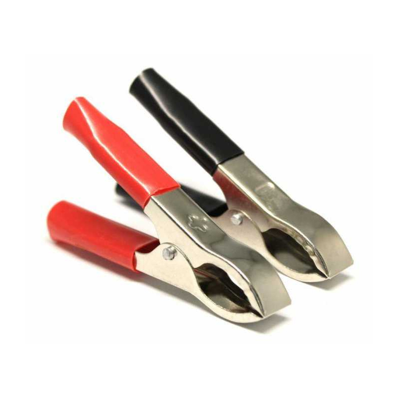 KROKODİL AKÜ MAŞASI ORTA 70MM SİYAH * KIRMIZI (4812)