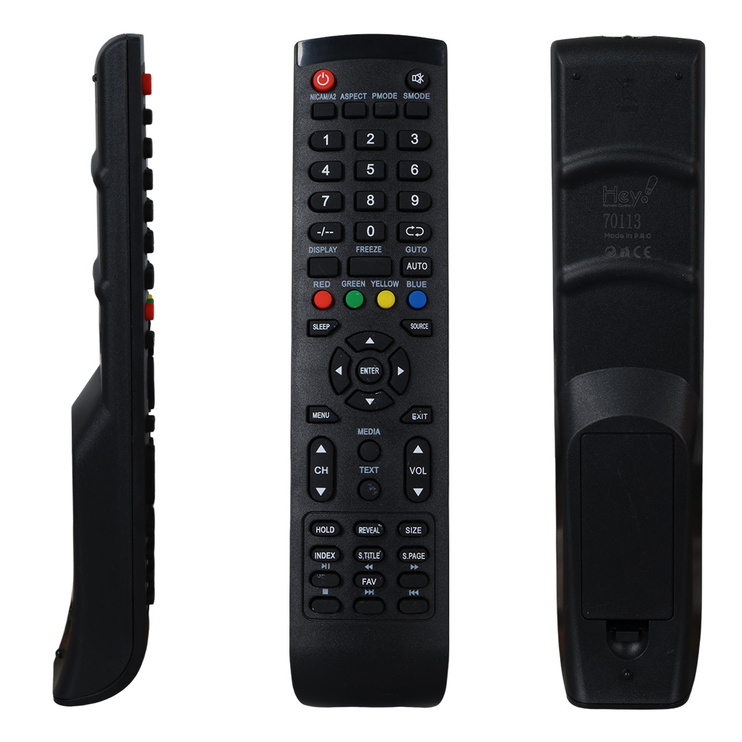 KÜÇÜK KALIP NORDMENDE-SANYO LCD LED TV KUMANDA (70113=40039=33185) (4812)