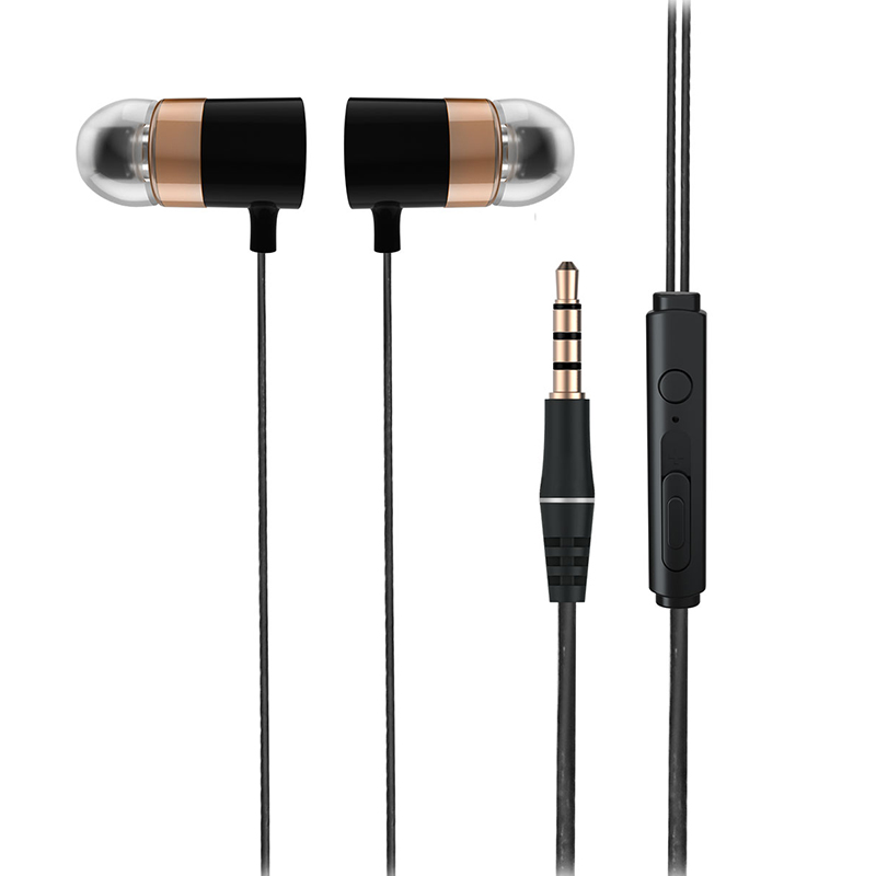 LECOO EH103 3.5MM JACKLI KABLOLU KULAK İÇİ MİKROFONLU SİYAH KULAKLIK (4812)