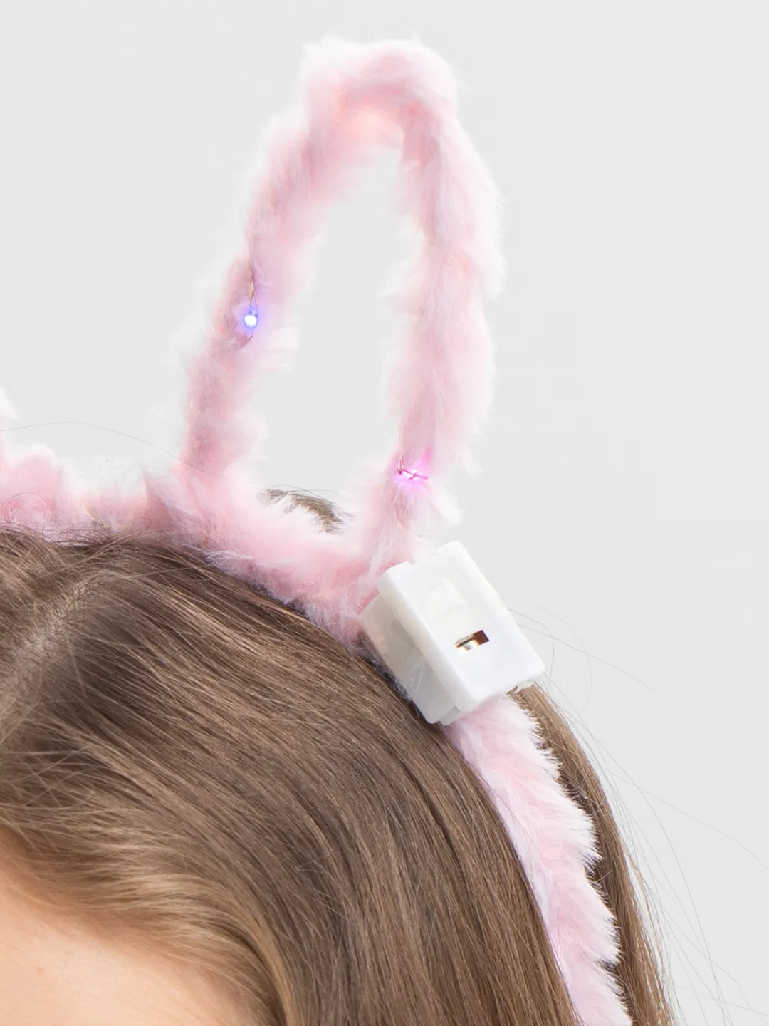Led Işıklı Peluş Pofuduk Tavşan Kulak Tavşan Taç Pembe 17X23 cm (4812) Led Işıklı Peluş Pofuduk Tavşan Kulak Tavşan Taç Pembe 17X23 cm (4812)