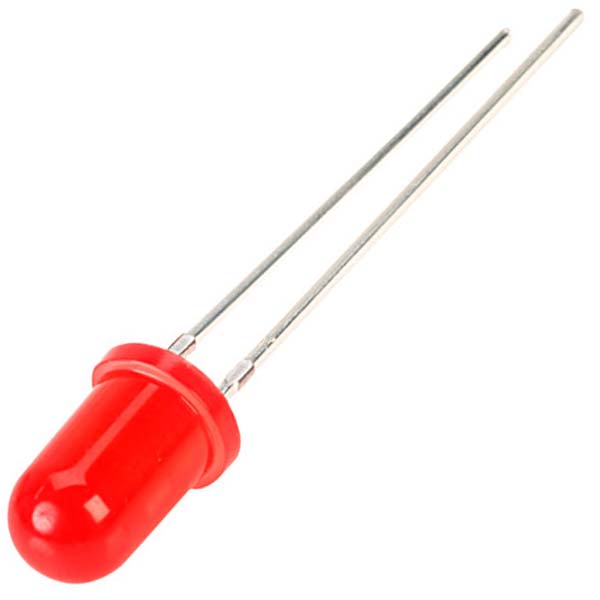 LED KIRMIZI 5MM MERCEKLİ (4812)