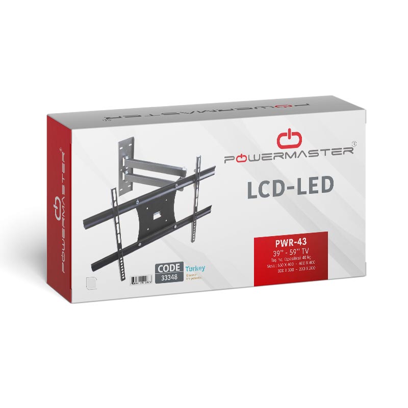 LED/LCD/PLAZMA KİLİTLİ ASKI APARATI (4812)