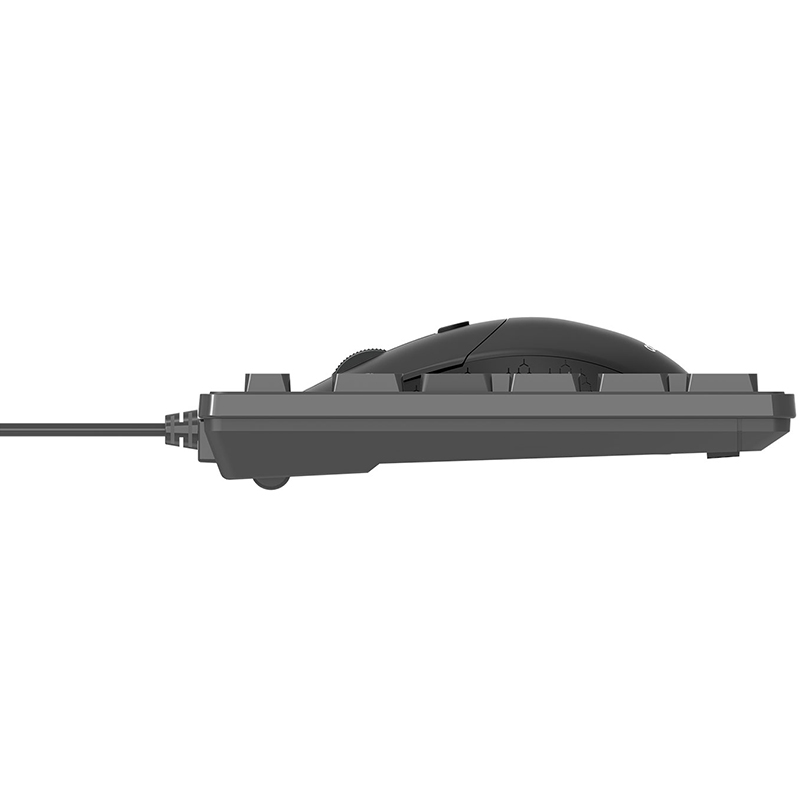 LENOVO LECOO CM102 USB KABLOLU SİYAH Q KLAVYE  MOUSE SET (4812)