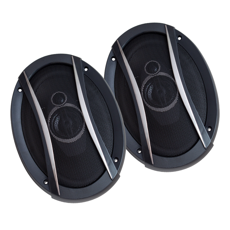 LEONE HR-6935TW 1250 WATT 6 X 9 OVAL HOPARLÖR KAPAKLI ÇİFTLİ TAKIM FİYAT (4812)
