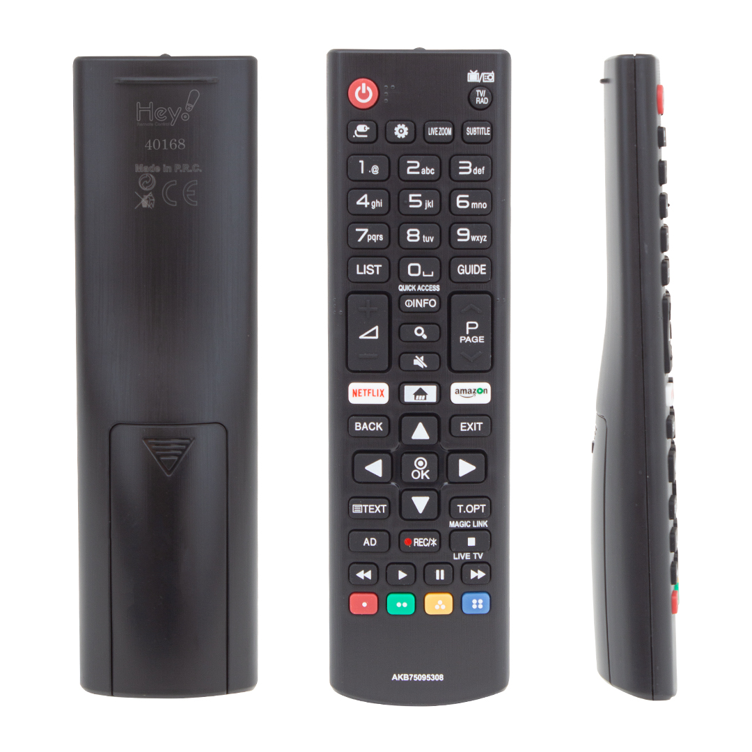 LG NETFLIX-AMAZON TUŞLU LCD LED TV KUMANDA (AKB75095308CAS65BN708) (40168=16961) (4812)
