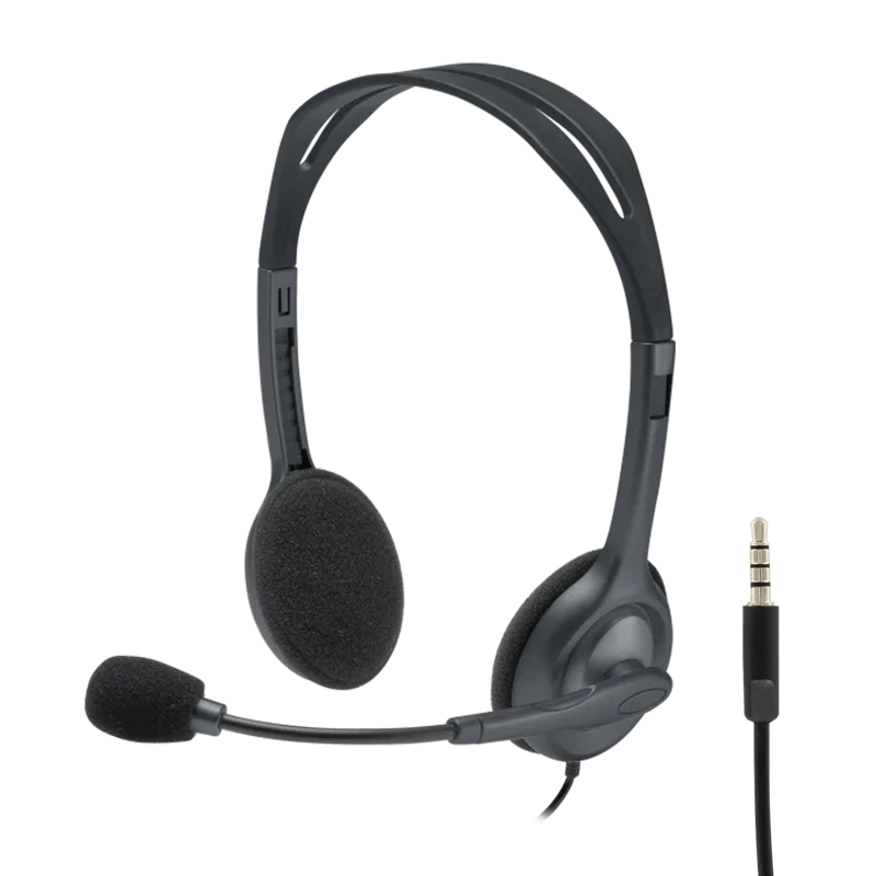 LOGITECH H111 STEREO SİYAH KULAKLIK (4812)
