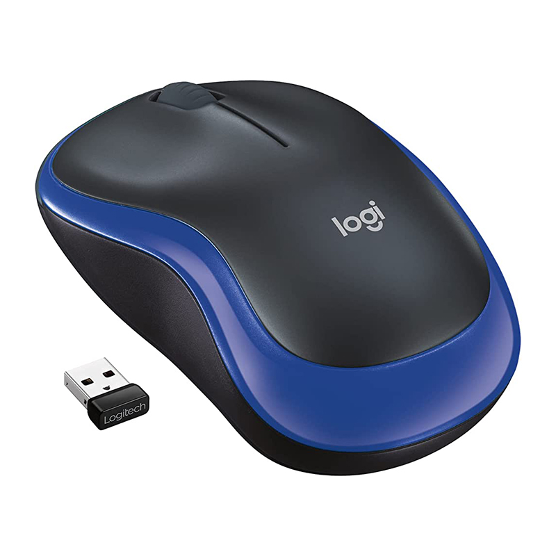 LOGITECH M185 MAVİ KABLOSUZ MOUSE (4812)