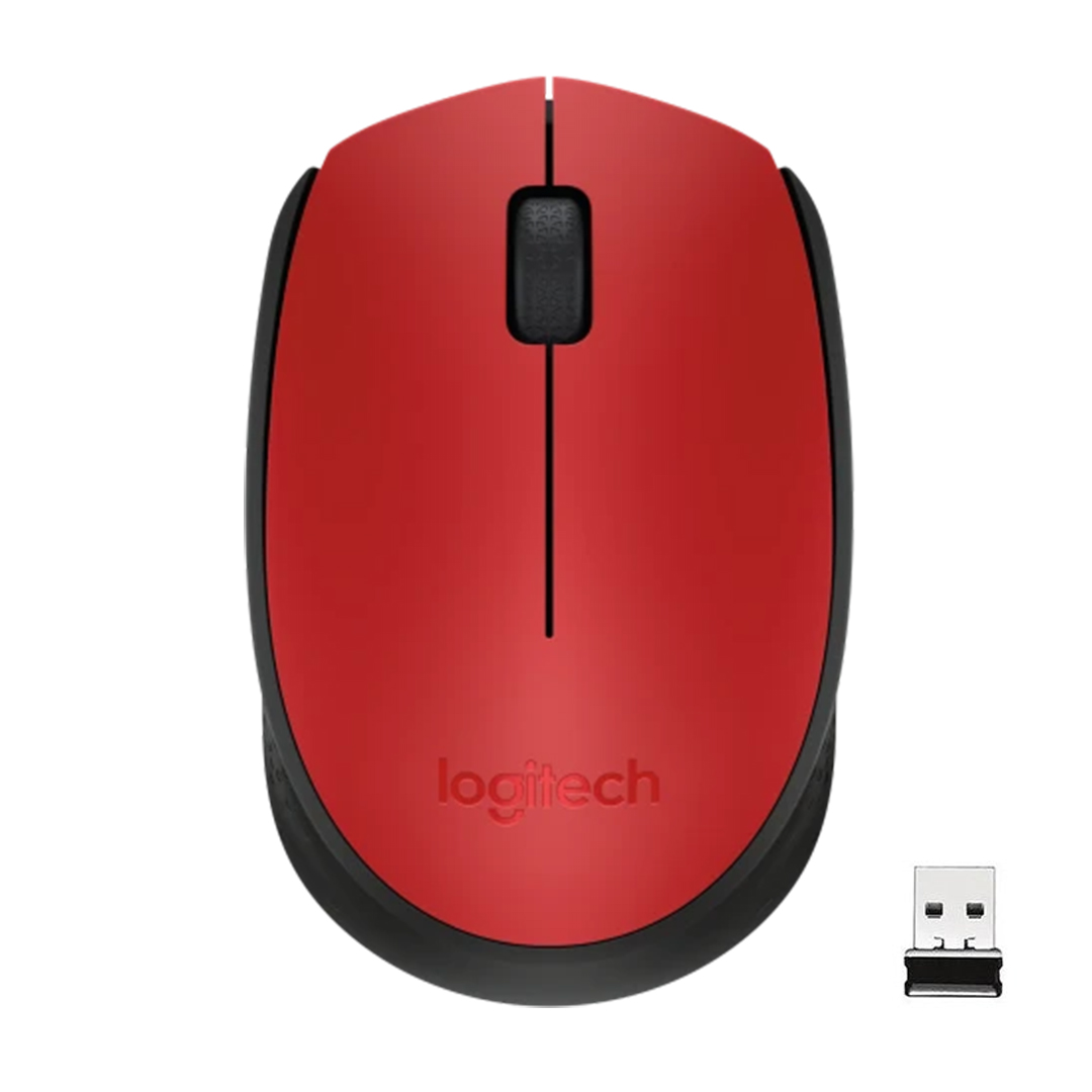 LOGITECH M171 USB KIRMIZI KABLOSUZ MOUSE (4812)