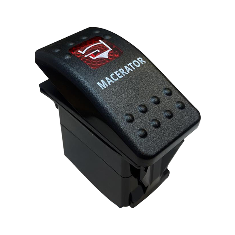 MACARATÖR IŞIKLI 3P ON-OFF 12-24V MARIN SWITCH (IC-134M-S7) (4812)