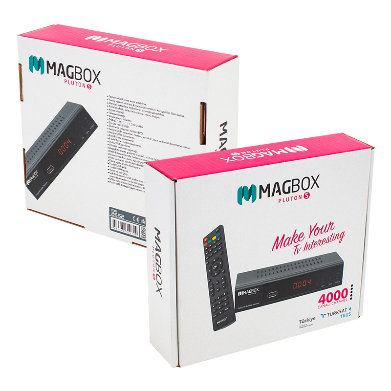 MAGBOX PLUTON S YENİ MODEL KASALI FULL HD UYDU ALICISI TKGSLİ (SCART+HD) HDMI KABLO DAHİL (4812) MAGBOX PLUTON S YENİ MODEL KASALI FULL HD UYDU ALICISI TKGSLİ (SCART+HD) HDMI KABLO DAHİL (4812)