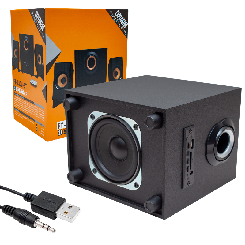 MAGICVOICE MV-4966 USB+TF CARD+FM+BT UKLI 2+1 SES SİSTEMİ (4812) MAGICVOICE MV-4966 USB+TF CARD+FM+BT UKLI 2+1 SES SİSTEMİ (4812)