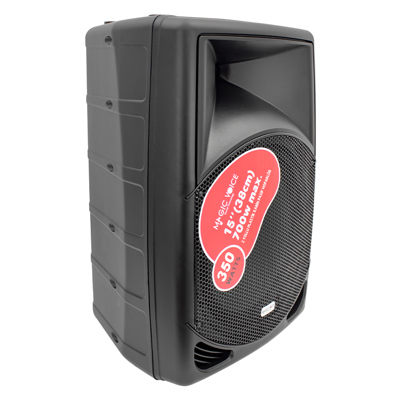 MAGICVOICE MV-3415 38 CM 700 W 15 PLASTİK KABİN PASİF HOPARLÖR (KÖPÜKSÜZ GÖNDERİLMESİN) (4812)