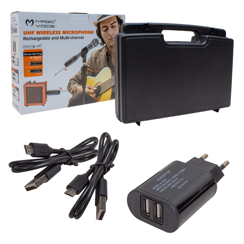 MAGICVOICE MV-19586 UHF GİTAR TİP KABLOSUZ MİKROFON (GENEL ENSTRÜMANLAR İÇİN) (4812) MAGICVOICE MV-19586 UHF GİTAR TİP KABLOSUZ MİKROFON (GENEL ENSTRÜMANLAR İÇİN) (4812)