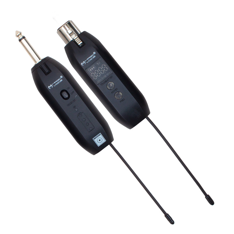 MAGICVOICE MV-19593 UHF GİTAR XLR TİP KABLOSUZ MİKROFON SET (MİC XLR Lİ) (4812)