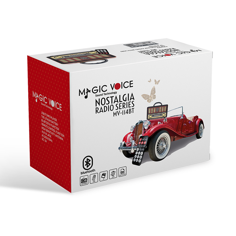MAGICVOICE MV-114BT USB/SD/FM/BLUETOOTH DESTEKLİ TEK HOP LU NOSTALJİK RADYO (4812) MAGICVOICE MV-114BT USB/SD/FM/BLUETOOTH DESTEKLİ TEK HOP LU NOSTALJİK RADYO (4812)