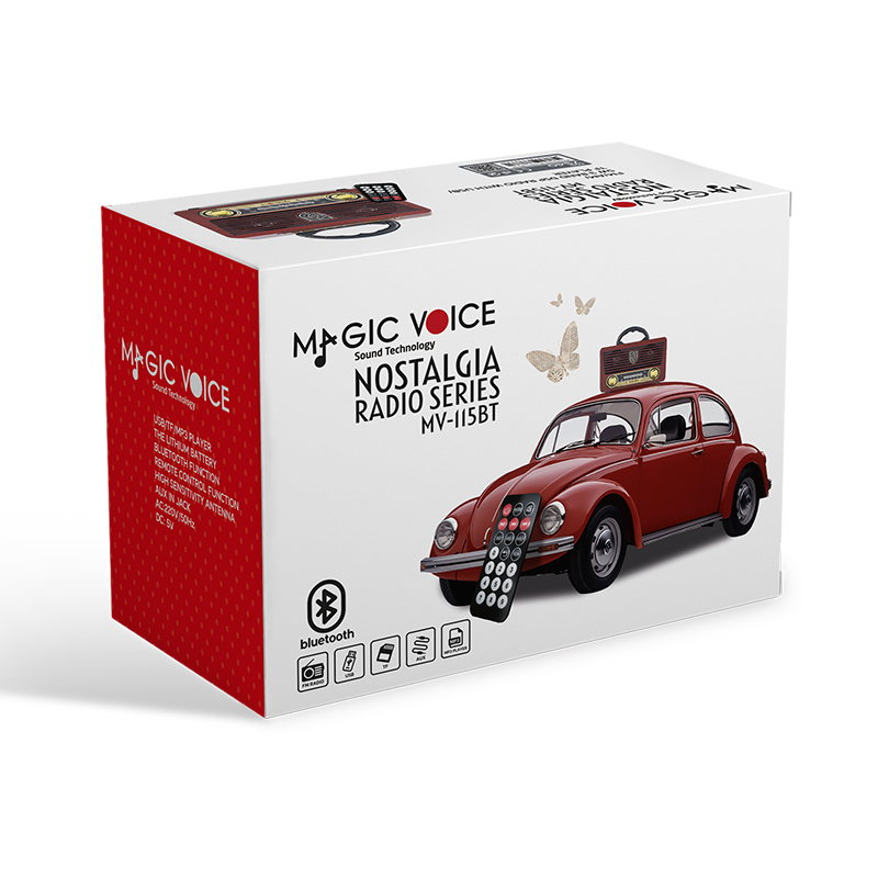 MAGICVOICE MV-115BT USB/SD/FM/BLUETOOTH DESTEKLİ NOSTALJİK RADYO (4812) MAGICVOICE MV-115BT USB/SD/FM/BLUETOOTH DESTEKLİ NOSTALJİK RADYO (4812)