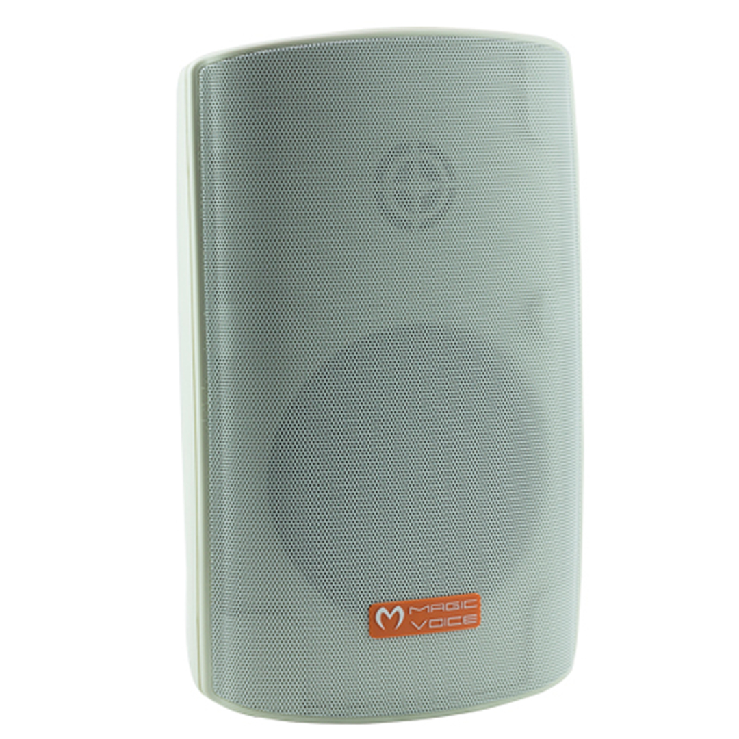 MAGICVOICE MV-38 11 CM 50 W BEYAZ SÜTUN HOP 2Lİ TAKIM TRAFOLU (4812)