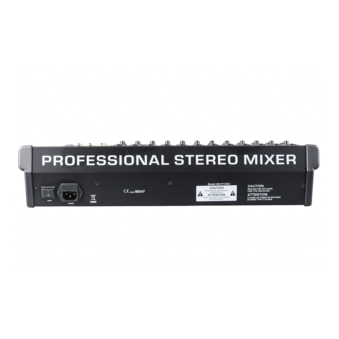 MAGICVOICE MV-P1200 12 CH-USB/BT DECK MİXER ANFİ (4812) MAGICVOICE MV-P1200 12 CH-USB/BT DECK MİXER ANFİ (4812)