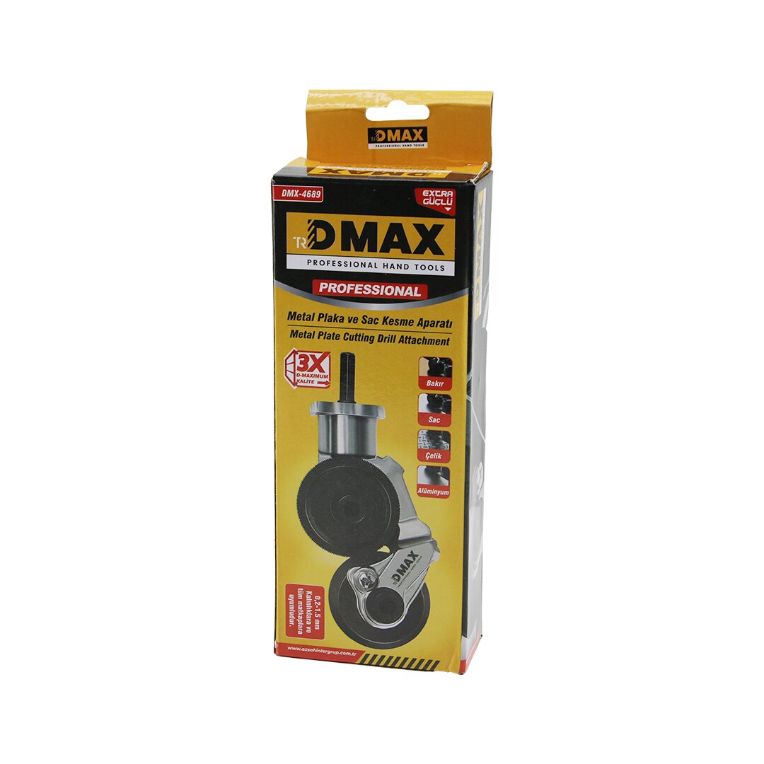 MATKAPA TAK KULLAN METAL PLAKA - SAC KESME APARATI 0.2-1.5MM KALINLIKLARA - TÜM MATKAPLARA UYUMLU (4812)