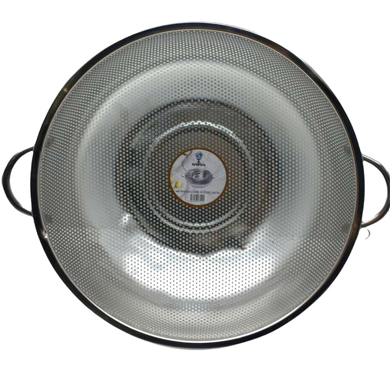 METAL KULPLU ÇELİK TEL SEPET SÜZGEÇ 32CM (4812)