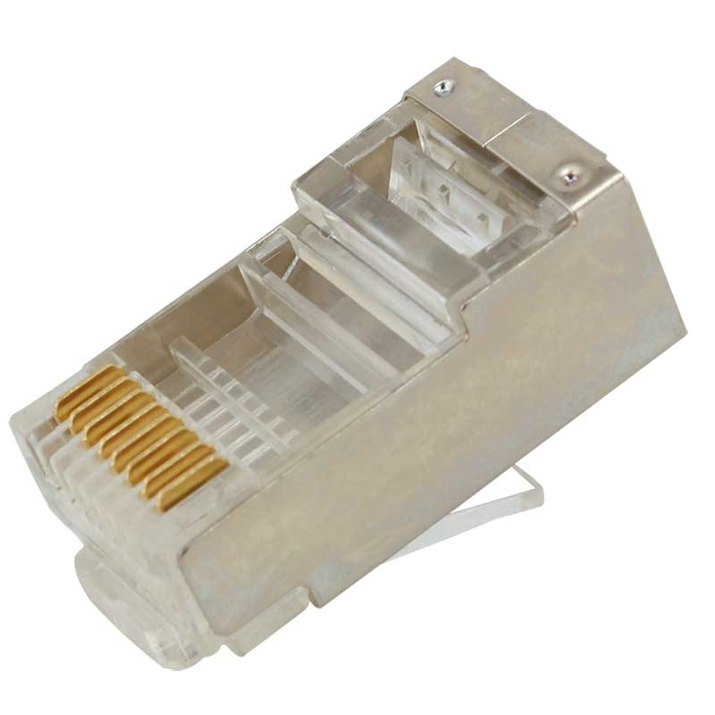 METAL RJ45 CAT5 METAL UÇ 8P/8C SHIELD 100 LÜ PAKET FİYAT (4812)