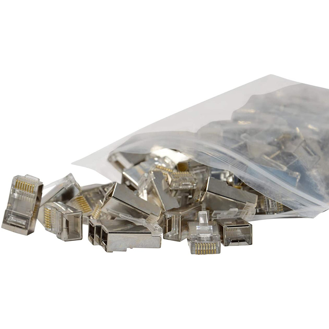 METAL RJ45 CAT5 METAL UÇ 8P/8C SHIELD 100 LÜ PAKET FİYAT (4812) METAL RJ45 CAT5 METAL UÇ 8P/8C SHIELD 100 LÜ PAKET FİYAT (4812)