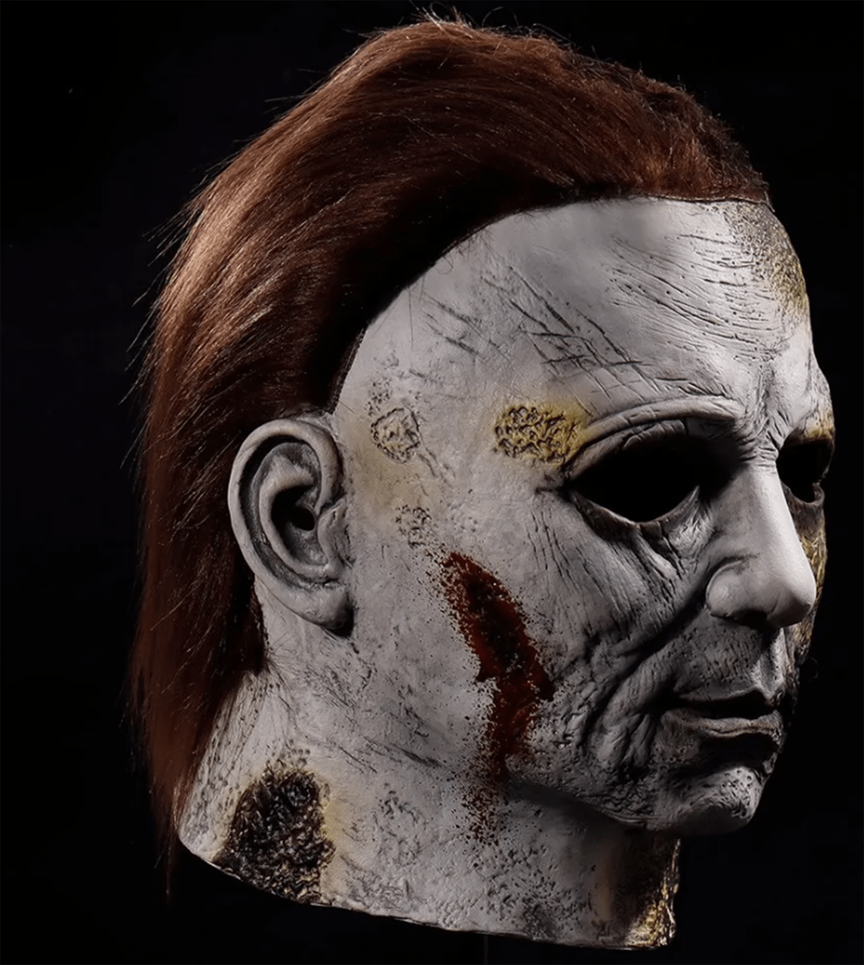 Michael Myers Lateks Maske - Michael Myers Et Maske Kafaya Tam Geçmeli (4812) Michael Myers Lateks Maske - Michael Myers Et Maske Kafaya Tam Geçmeli (4812)