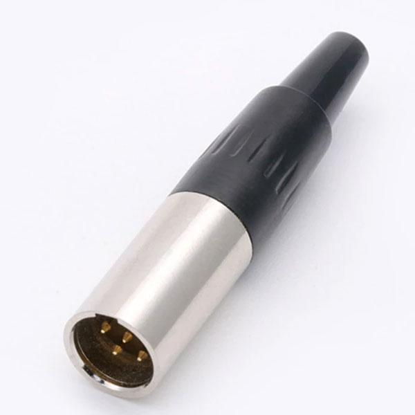 MİNİ CANON 4 PİN ERKEK JACK FİŞ (4812)