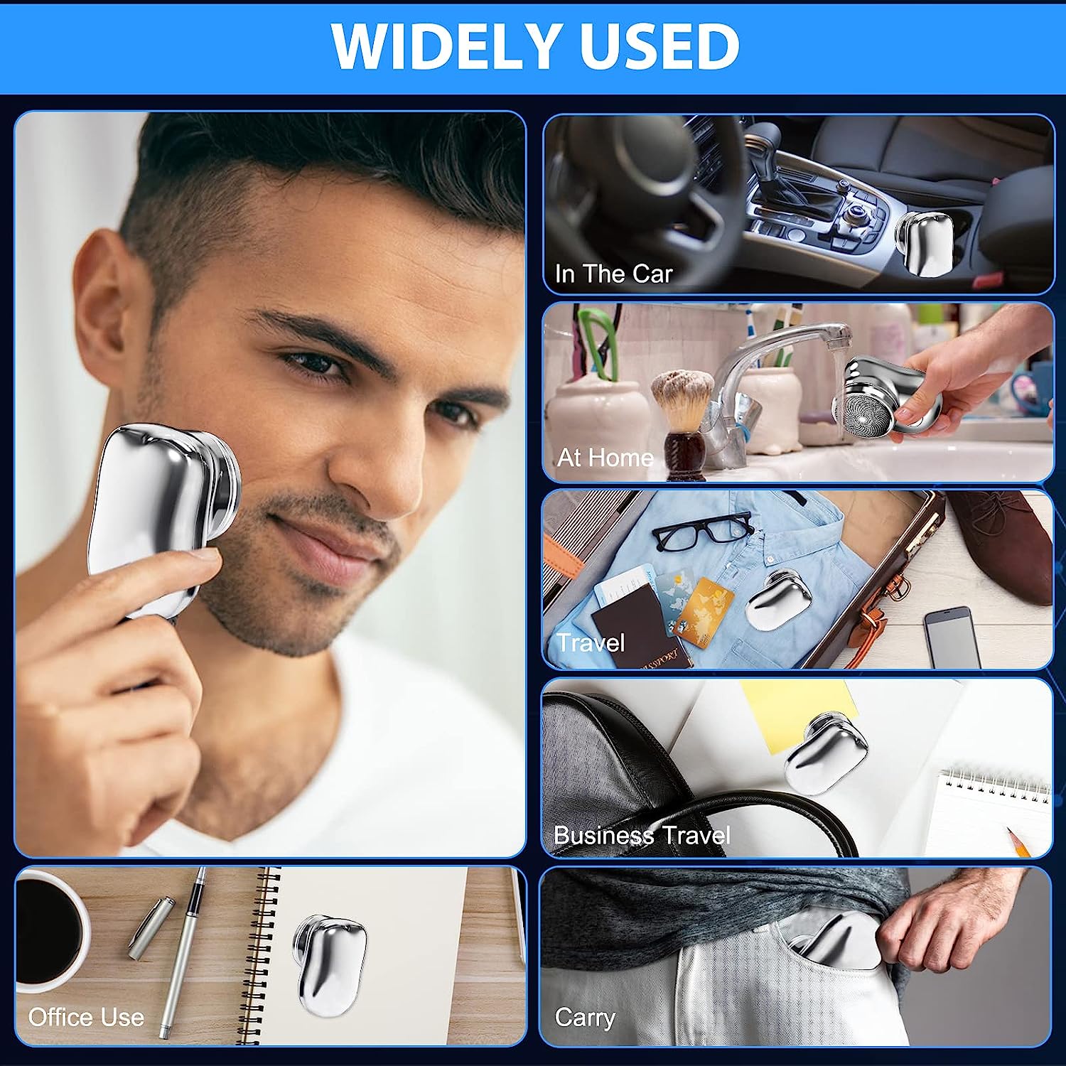 Mini Shaver Sıfır Sakal Taşınabilir Şarjlı Tıraş Makinesi IPX6 Korumalı (4812) Mini Shaver Sıfır Sakal Taşınabilir Şarjlı Tıraş Makinesi IPX6 Korumalı (4812)