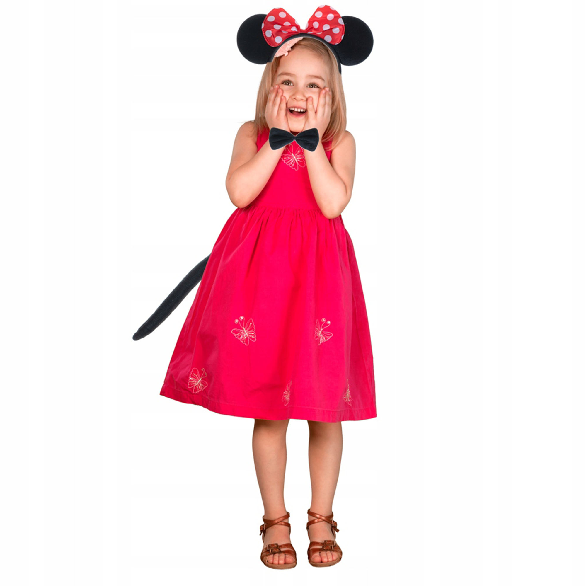 Minnie Mouse Kostüm Seti Taç Kuyruk Papyon Gösteri Seti (4812) Minnie Mouse Kostüm Seti Taç Kuyruk Papyon Gösteri Seti (4812)