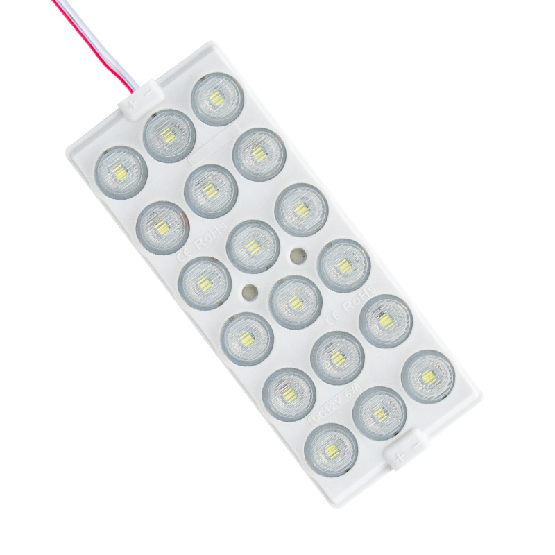 MODÜL LED 12V 6W SOĞUK BEYAZ 18 LEDLİ YANIP SÖNEN 2Lİ PAKET 13960-2835 (FLAŞÖR) (4812)