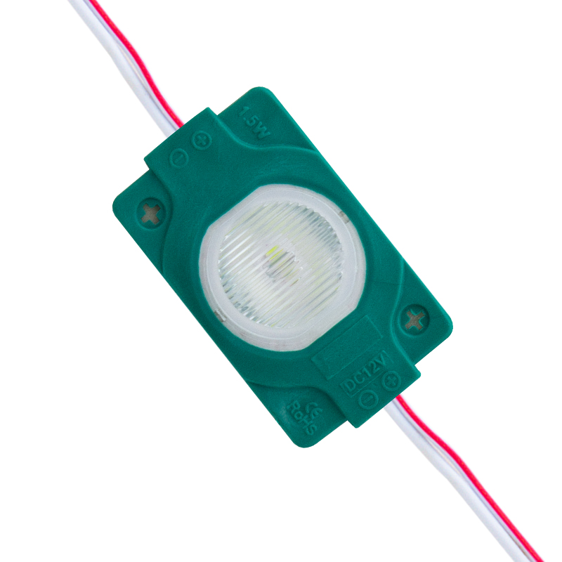 MODÜL LED 12V 1.5W YEŞİL 3030 40X30 MM (4812)