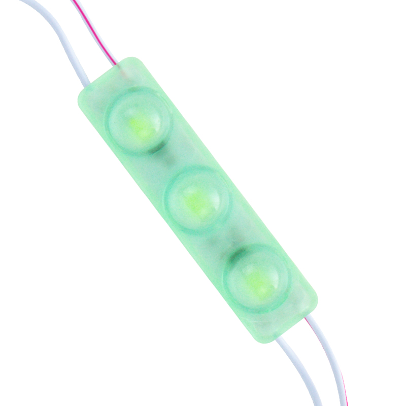 MODÜL LED 12V 1.5W YEŞİL YANIP SÖNEN PARLAK TEK RENK 2835 69 X 16 MM IP65 160-180LM 160 DERECE (4812)