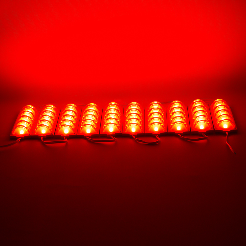 MODÜL LED 12V 4W KIRMIZI 3030 10 X 53.8MM IP65 260-280LM 180 DERECE (4812)