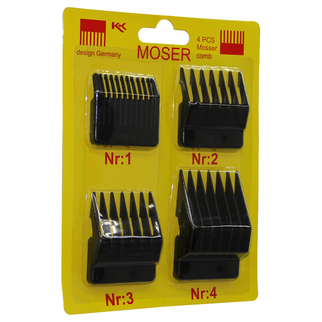 MOSER 4 PARÇA  MAKİNE TARAK SET (4812)